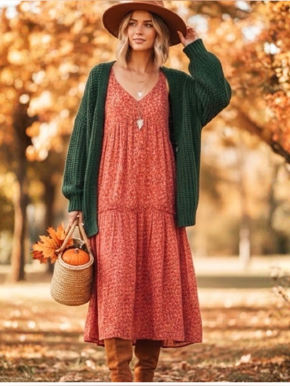 Joie Red Tiered Maxi Dress in Tea Rose NWT Size XL - Picture 2 of 15